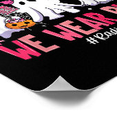 In October We Wear Nk Radiology Tech Life Breast C Poster (Hoek)