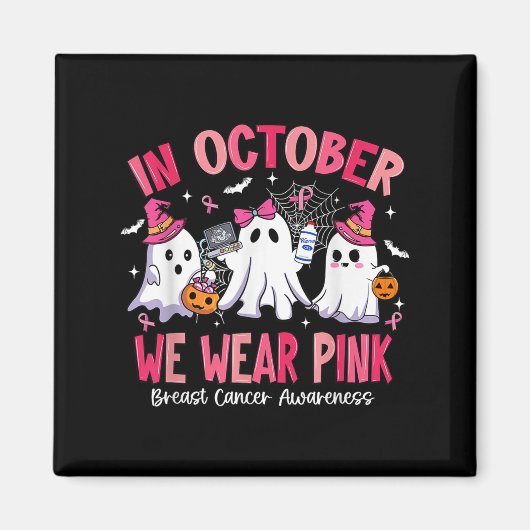 In October We Wear Nk Sonography Sonographer Breas Magneet (Voorkant)