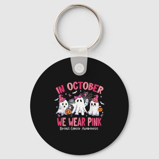 In October We Wear Nk Sonography Sonographer Breas Sleutelhanger (Voorkant)