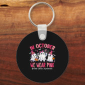 In October We Wear Nk Sonography Sonographer Breas Sleutelhanger (Voorkant)