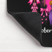 In October We Wear Nk Witch Broom Breast Cancer Ha Muismat (Hoek)