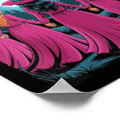 In October We Wear Nk Witch Halloween Breast Cance Poster (Hoek)