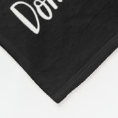 In October We Wear Purple Domestic Violence Ghost  Fleece Deken (Hoek)