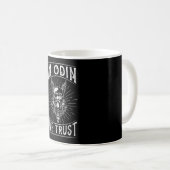 In Odin vertrouwen we Koffiemok (Voorkant rechts)