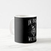 In Odin vertrouwen we Koffiemok (Voorkant links)