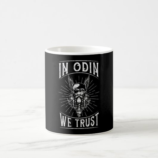 In Odin vertrouwen we Koffiemok (Center)