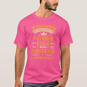 In oktober 1964 werden 58 jaar oud en 58 jaar oud t-shirt