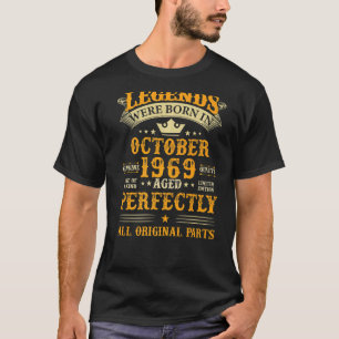 In oktober 1969 werden 53 jaar oud 53 jaar oud t-shirt