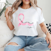 In oktober Draag ik roze voor T-shirt