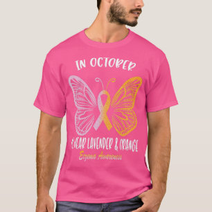 In oktober Draag we de avender Oran T-shirt
