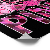 In oktober Draag we de roze pompoen borstkanker oo Poster (Hoek)