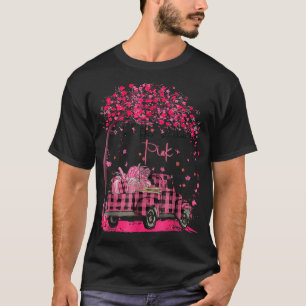 In oktober Draag we de roze pompoenpompoen T-shirt