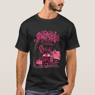 In oktober Draag we de roze pompoenpompoen T-shirt
