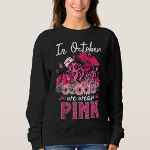 In oktober Draag we de roze zuster Life Pumpkin Le Trui