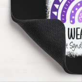 In oktober Draag we het bewustzijn van het Paarse Muismat (Hoek)