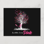 In oktober Draag we het bewustzijn van vrouwen bij Briefkaart (Voorkant)