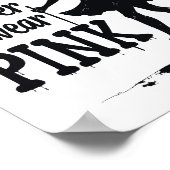 In oktober Draag we het Pink Witches Halloween fee Poster (Hoek)