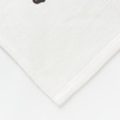 In oktober Draag we het roze borstkankerbewustzijn Fleece Deken (Hoek)