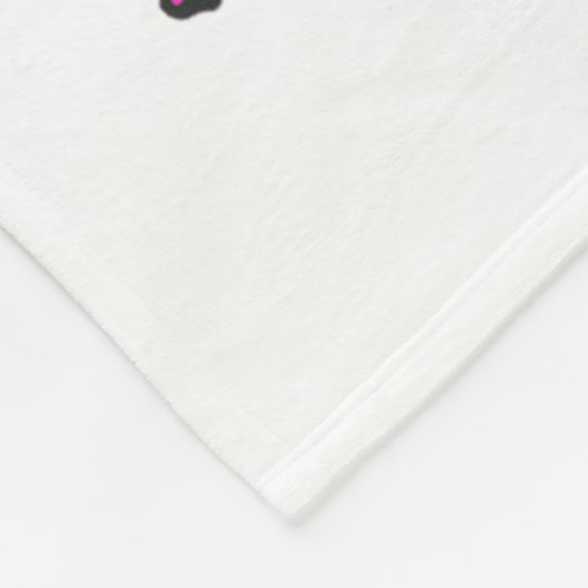 In oktober Draag we het roze borstkankerbewustzijn Fleece Deken (Hoek)