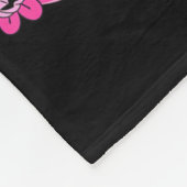 In oktober Draag we het roze borstkankerbewustzijn Fleece Deken (Hoek)