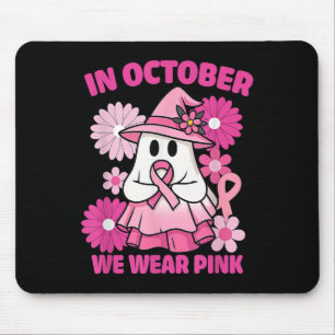 In oktober Draag we het roze borstkankerbewustzijn Muismat