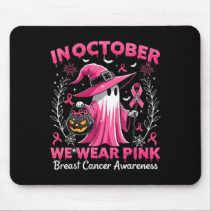 In oktober Draag we het roze borstkankerbewustzijn Muismat