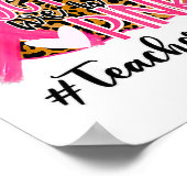 In oktober Draag we leerling-borstkanker Poster (Hoek)