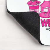 In oktober Draag we NK Borstkanker School Lunch L Muismat (Hoek)