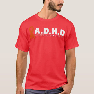 In oktober Draag we Oranje ADHD-bewustzijn Oranje  T-shirt