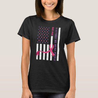 In oktober Draag we Paars en roze huisgenoot Viole T-shirt
