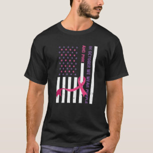 In oktober Draag we Paars en roze huisgenoot Viole T-shirt