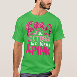 In oktober Draag we Pink 20 T-shirt