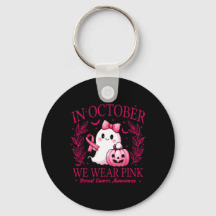 In oktober Draag we Pink – Breast Cancer Awareness Sleutelhanger