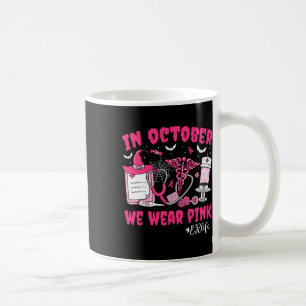 In oktober Draag we Pink ER Life Er Nurse Breast C Koffiemok