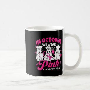 In oktober Draag we Pink Lunch Monitor Life Breast Koffiemok