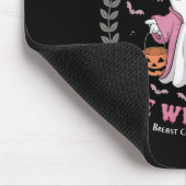 In oktober Draag we Pink Witch Ghost Pumpkin Breas Muismat (Hoek)