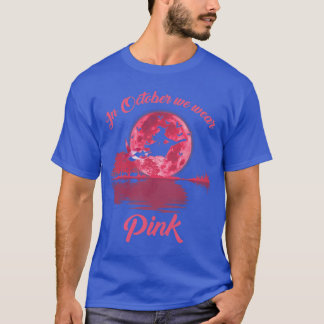 In oktober Draag we Pink Witch T-shirt