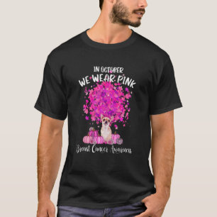 In oktober Draag we Pinkchi T-shirt