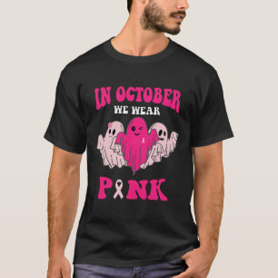 In oktober Draag we roze 1 T-shirt