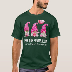 In oktober Draag we roze aardkanker T-shirt