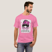 In oktober Draag we roze borstkanker A T-shirt (Voorkant volledig)