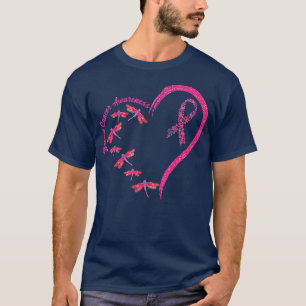 In oktober Draag we roze borstkanker en T-shirt