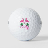 In oktober Draag we roze borstkanker Golfballen (Voorkant)