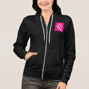 In oktober Draag we roze borstkanker Hoodie