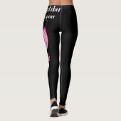 In oktober Draag we roze borstkanker Leggings (Achterkant)