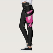 In oktober Draag we roze borstkanker Leggings (Links)