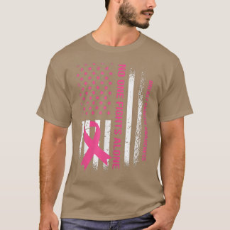 In oktober Draag we roze borstkanker T-shirt