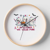 in oktober draag we roze borstkankerbewustzijn Cl (Voorkant)