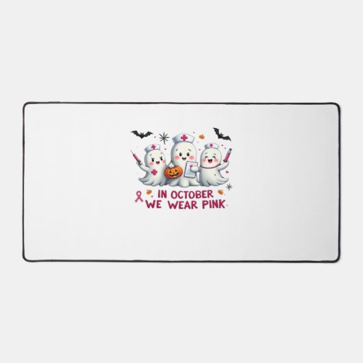 in oktober draag we roze borstkankerbewustzijn Cl Bureaumat (Voorkant)