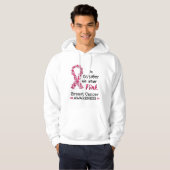 In oktober draag we roze borstkankerbewustzijn hoodie (Voorkant volledig)